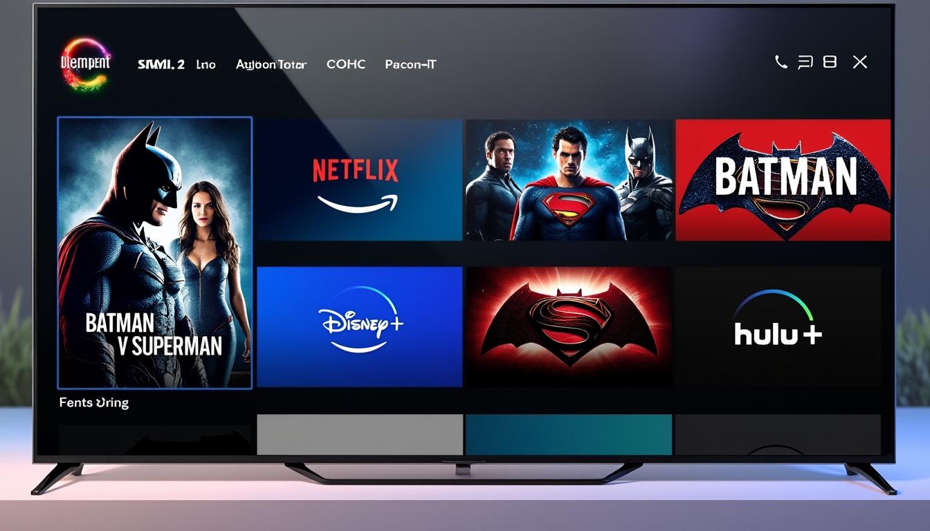 découvrez les meilleures options pour regarder batman vs superman en streaming aujourd'hui : comparaison des plateformes, qualité vidéo, tarifs et accessibilité.