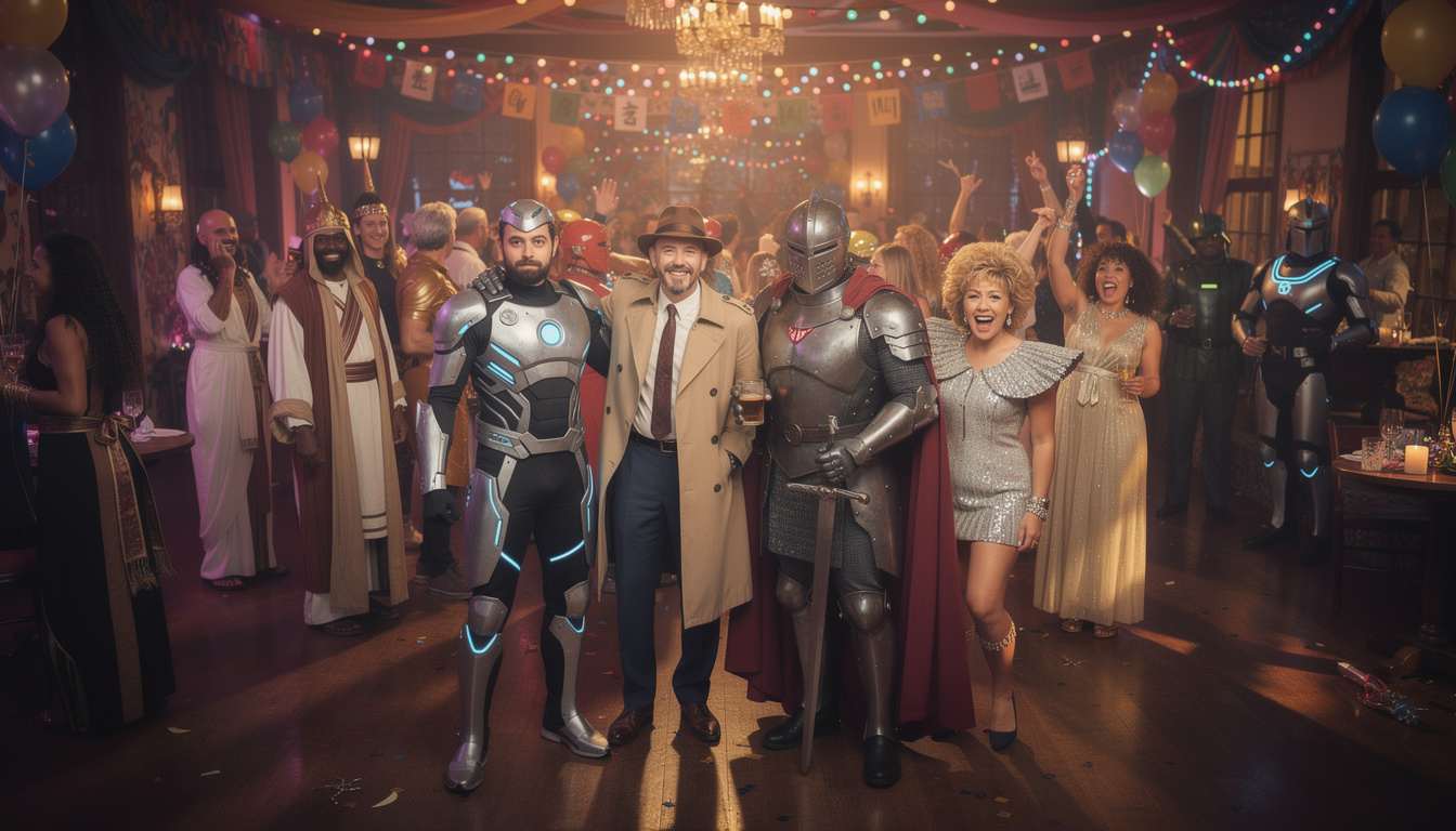 explorez les déguisements inspirés des séries tv les plus populaires de l'année et soyez à la pointe de la tendance pour vos fêtes et événements.