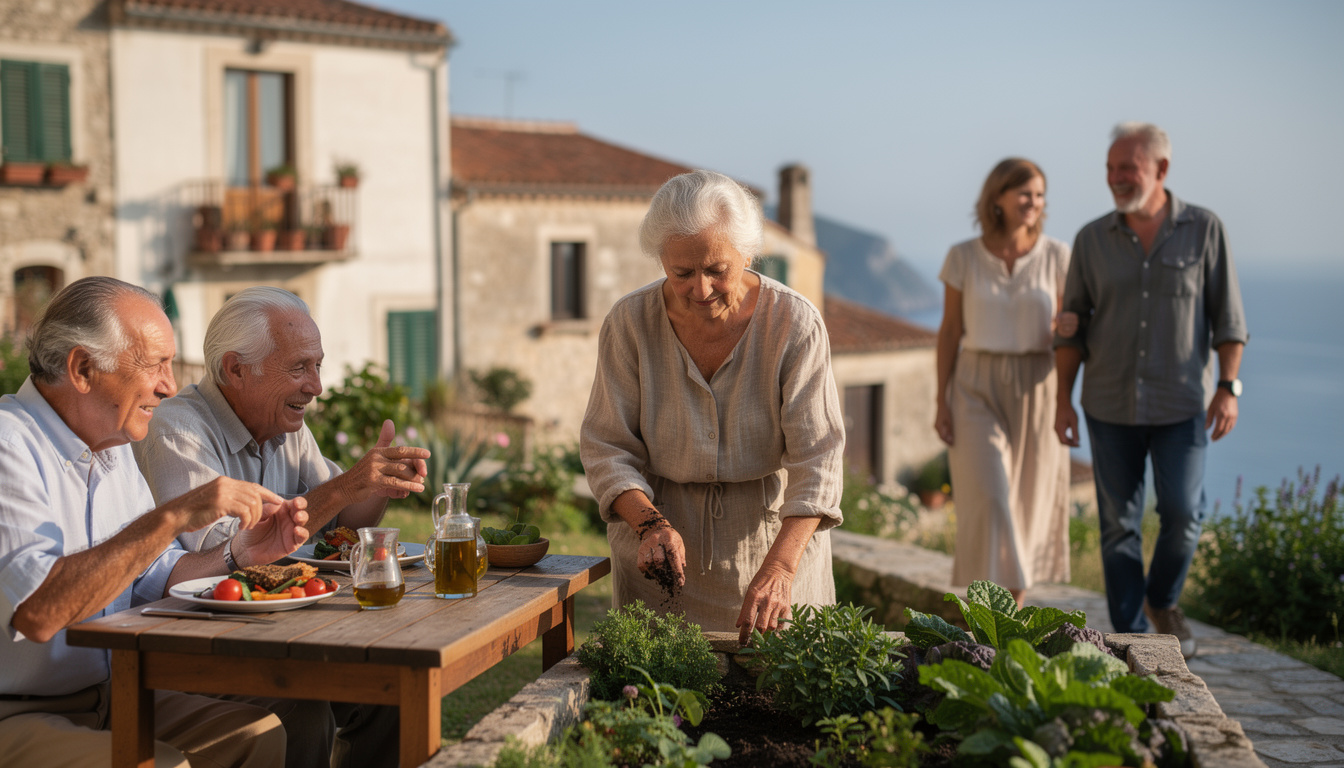 découvrez les secrets captivants des zones bleues à travers la série fascinante disponible sur netflix, qui explore les modes de vie des populations les plus longeves du monde.