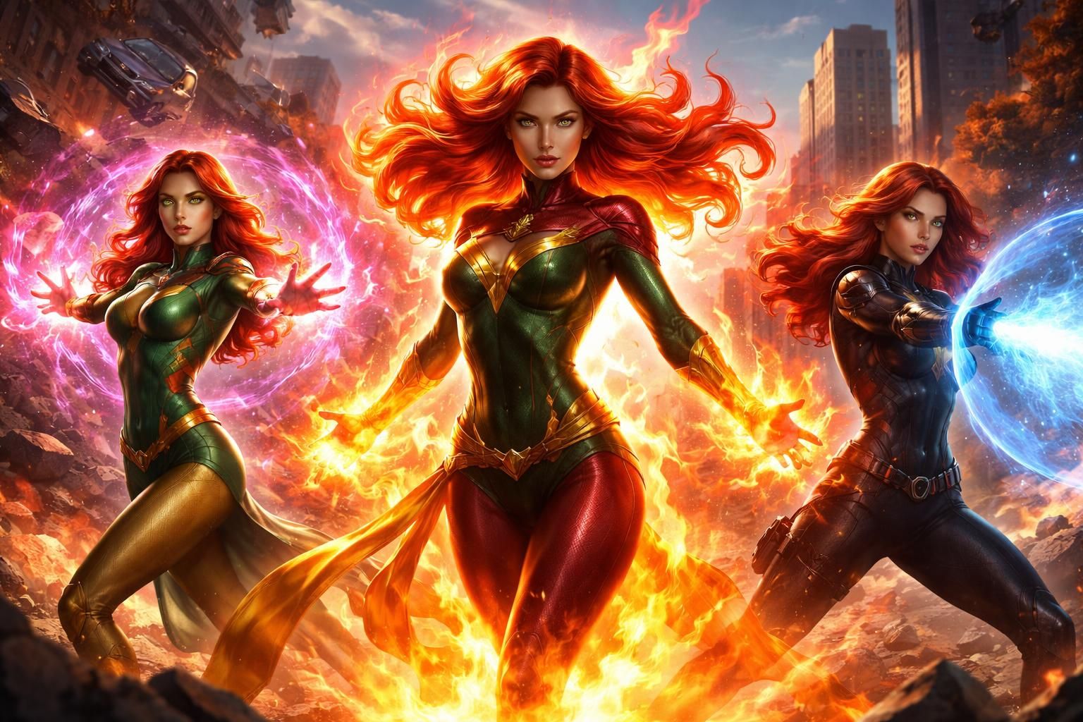 découvrez les super pouvoirs uniques des personnages féminins roux dans l'univers marvel et plongez dans leurs histoires fascinantes.