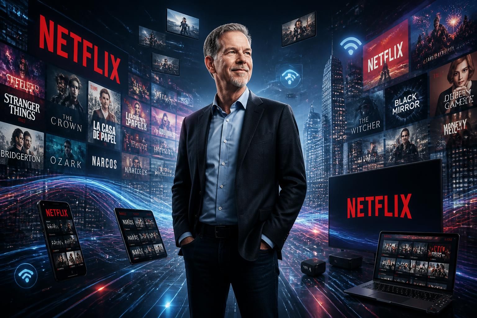 découvrez comment reed hastings, le ceo visionnaire de netflix, a transformé l'industrie du divertissement grâce à son innovation et sa stratégie audacieuse.