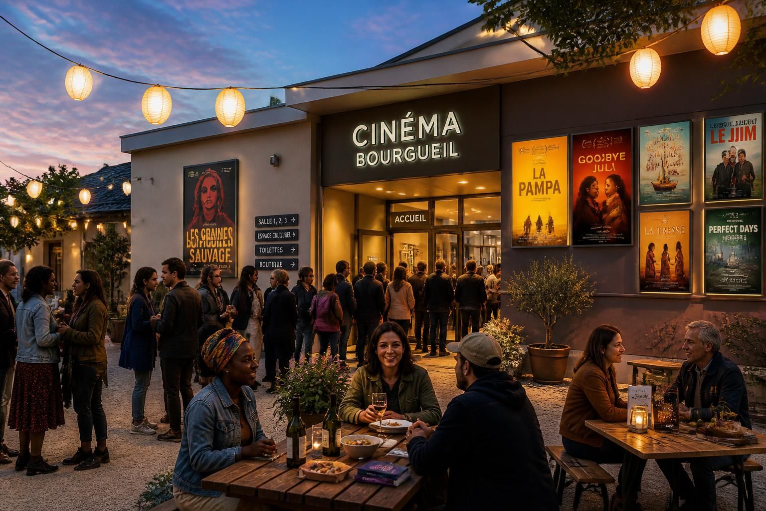 découvrez le cinéma à bourgueil, un lieu unique de rencontre et d'échanges culturels où passionnés de films et de culture se retrouvent pour partager des expériences enrichissantes.